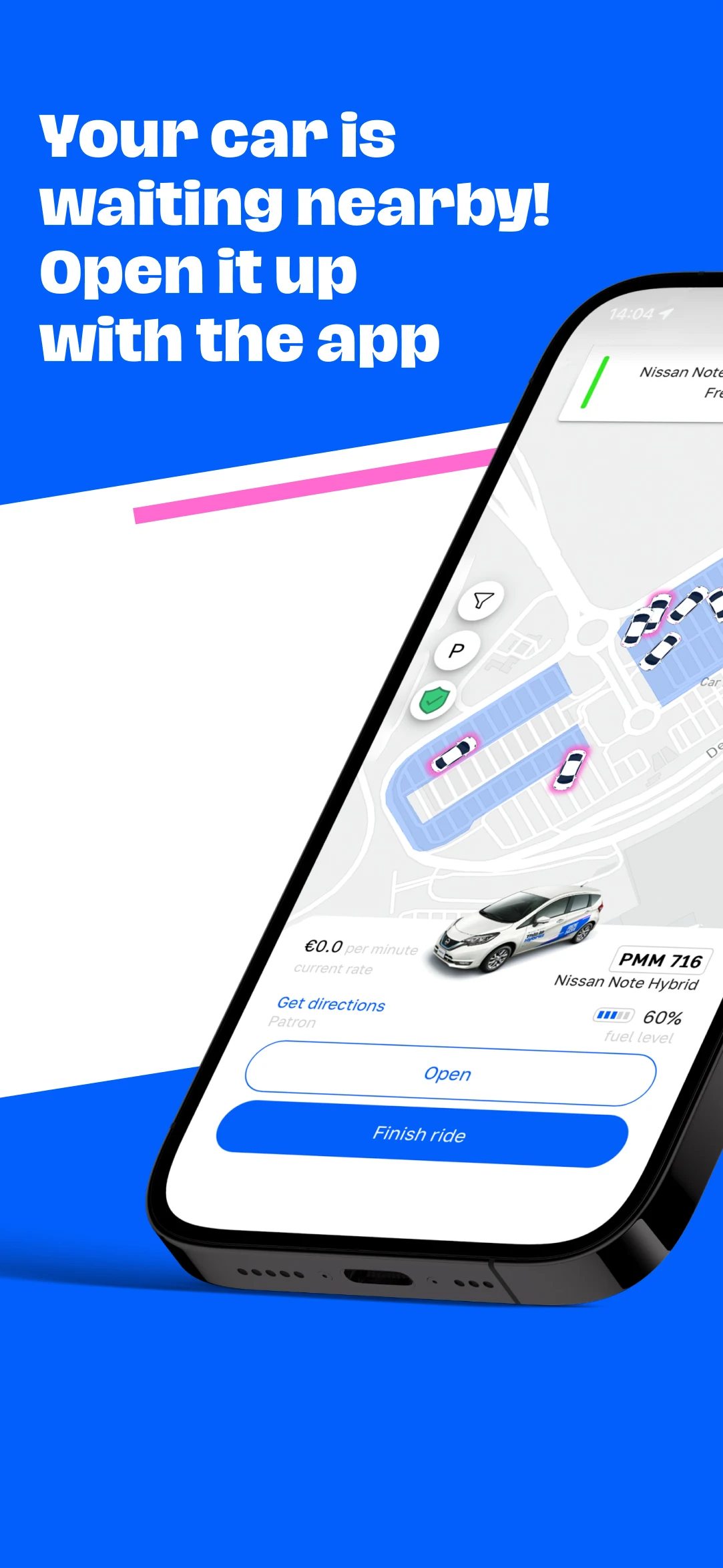 RideNow - carsharing screenshot