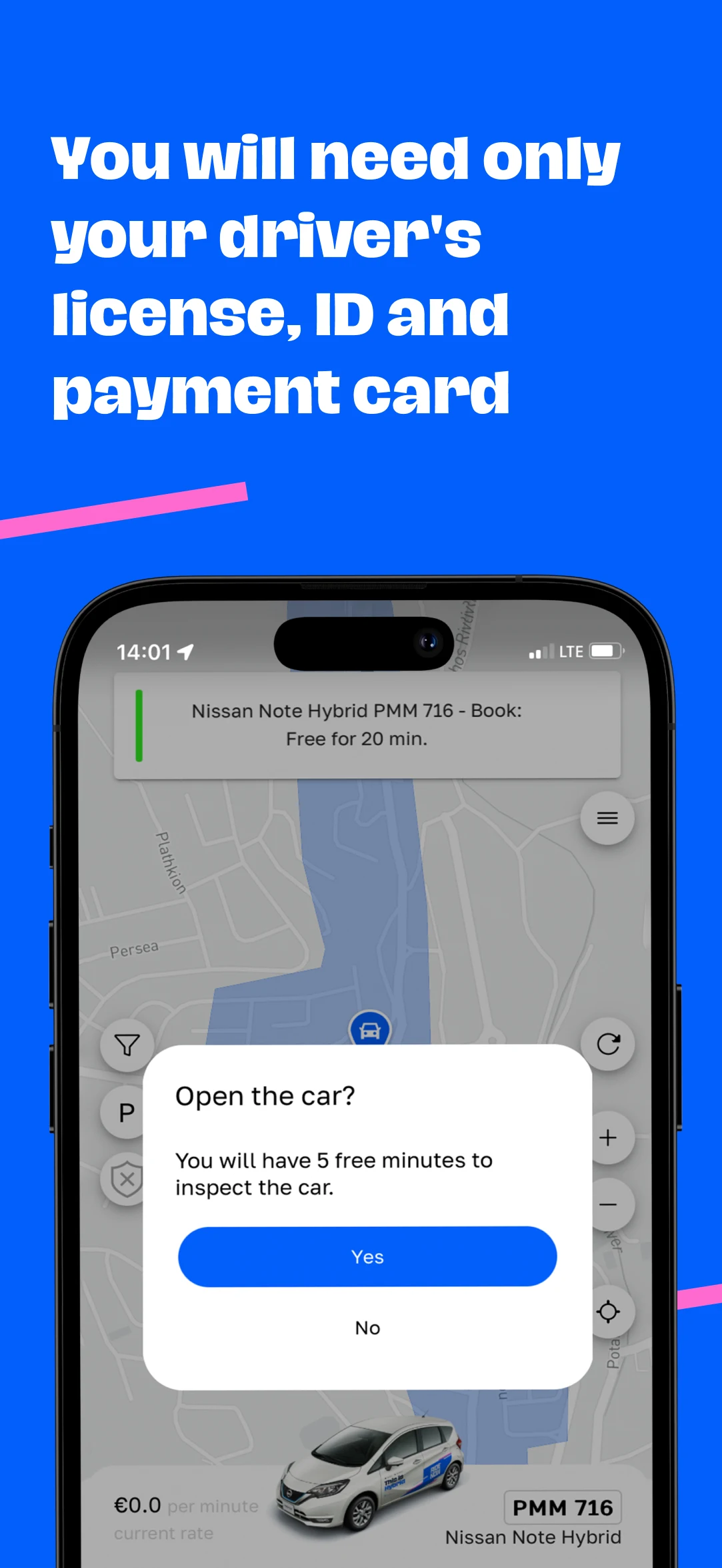 RideNow - carsharing screenshot